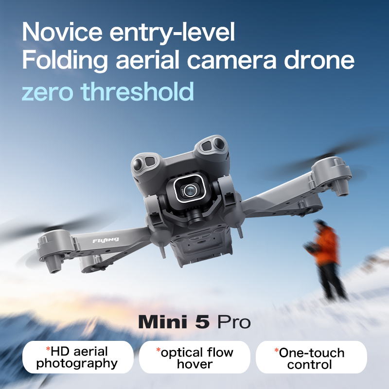 Drone Camera Vlog - Drone Originale Mini 5 con Doppia