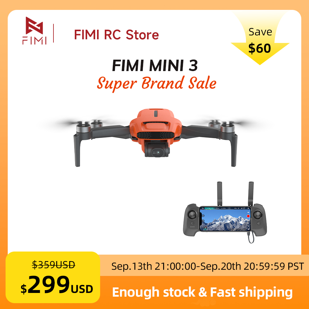 Drone Camera With Gimbal - FIMI MINI 3 Drone con Telecamera