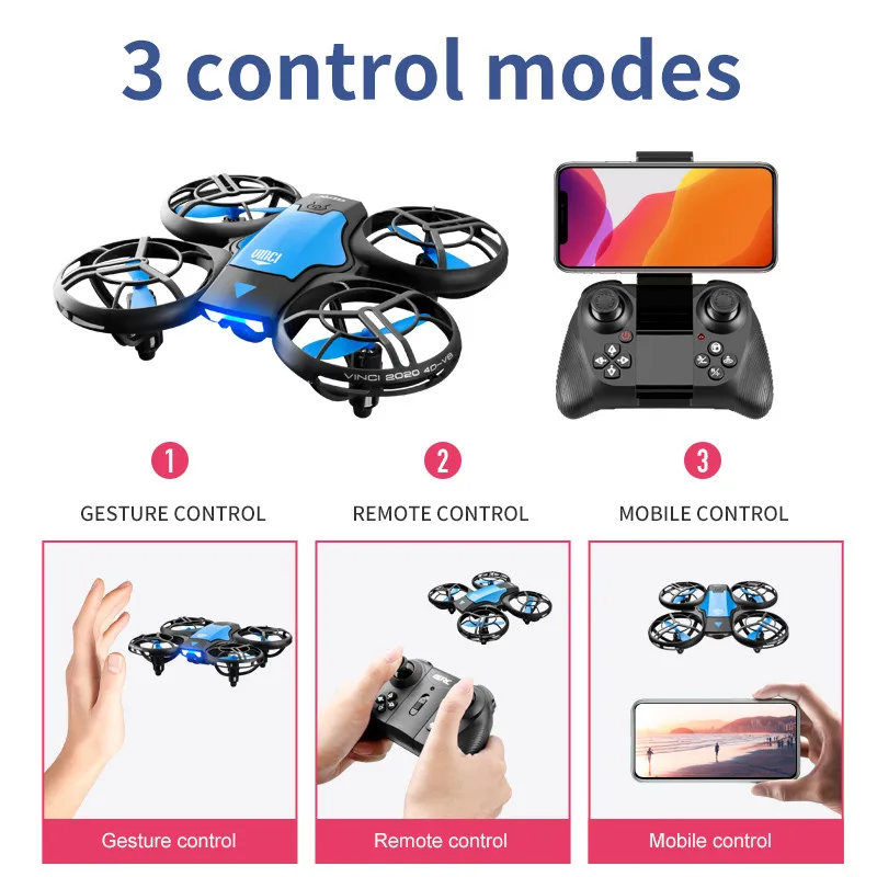 Nuovo Mini Drone V8 con Teleca - Drone Camera 4K recensione e prezzo