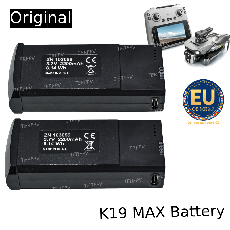 Batteria originale per drone K - Eachine Drone E58 recensione e prezzo